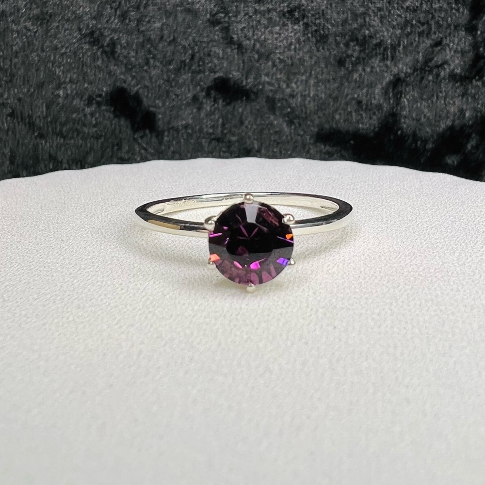 Sterling Silver Swarovski Crystal Ring and Matching Pendant